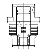 Compact 3-Pole Connector Code 1 "Clean Exit"