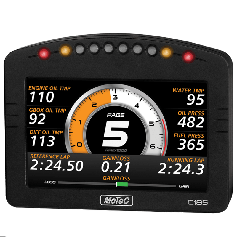 C185 5" COLOR DISPLAY LOGGER W/USB