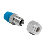 COMPRESSION FITTING, STAINLESS STEEL, EXHAUST GAS TEMP, 1/8" NPTF (M), FOR 5MM DIA. TYPE K THERMOCOUPLE - Creative Motorsport Solutions USA LLC