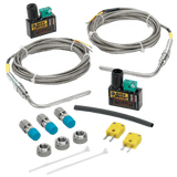 EXHAUST GAS TEMPERATURE TWO SENSOR KIT, EXPOSED TIP THERMOCOUPLE - Creative Motorsport Solutions USA LLC