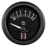 52mm Electric Oil Pressure Gauge - Creative Motorsport Solutions USA LLC