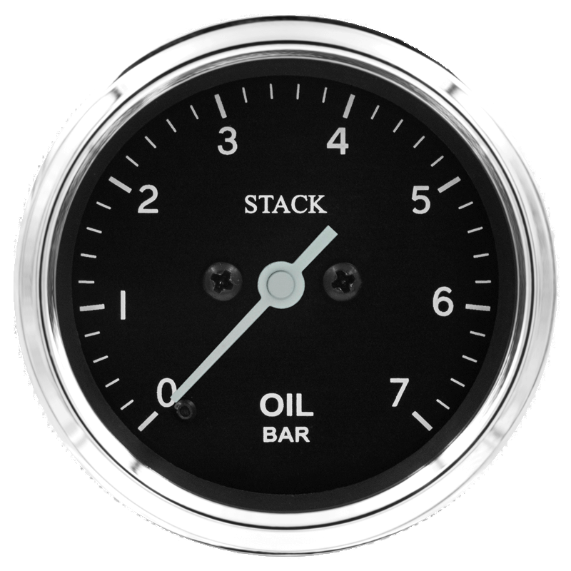 52mm Pro-Stepper Oil Pressure Gauge