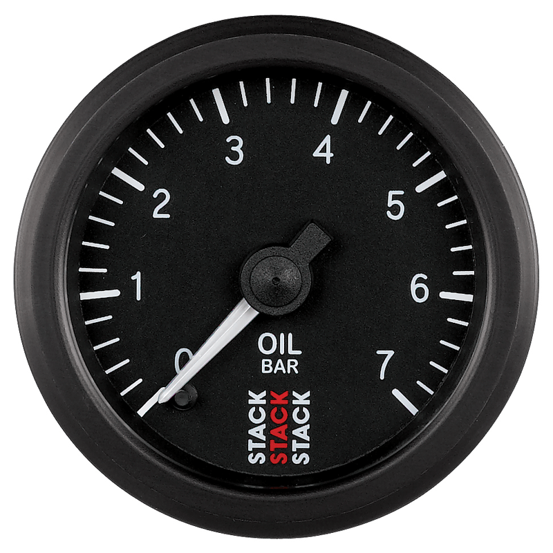 52mm Pro-Stepper Oil Pressure Gauge