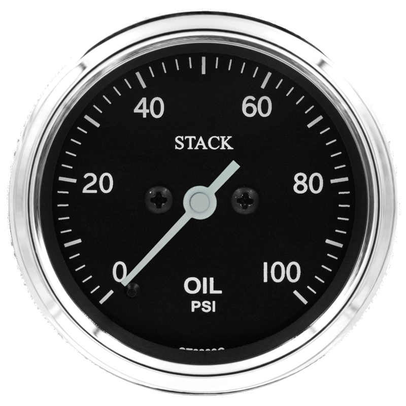 52mm Pro-Stepper Oil Pressure Gauge