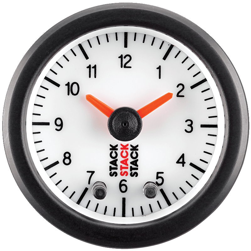 Analog Clock Gauge - Creative Motorsport Solutions USA LLC