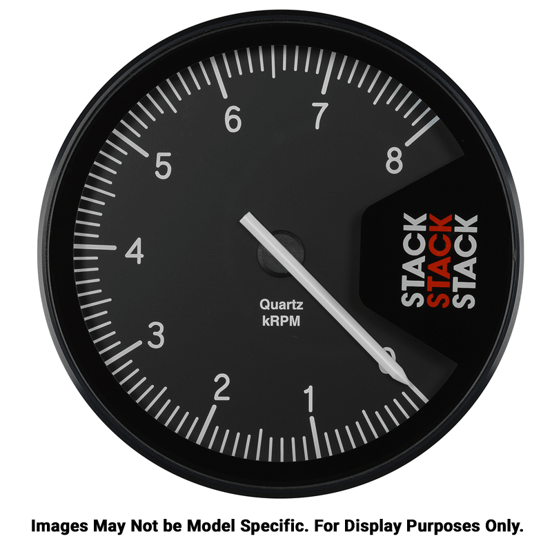 Black Professional Tachometer with Action Replay - Creative Motorsport Solutions USA LLC